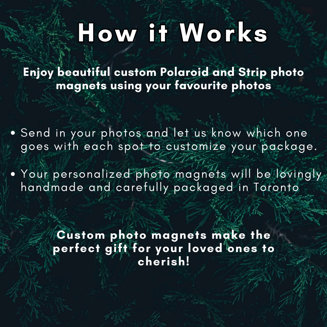 Father's Day Custom Photo Magnets
