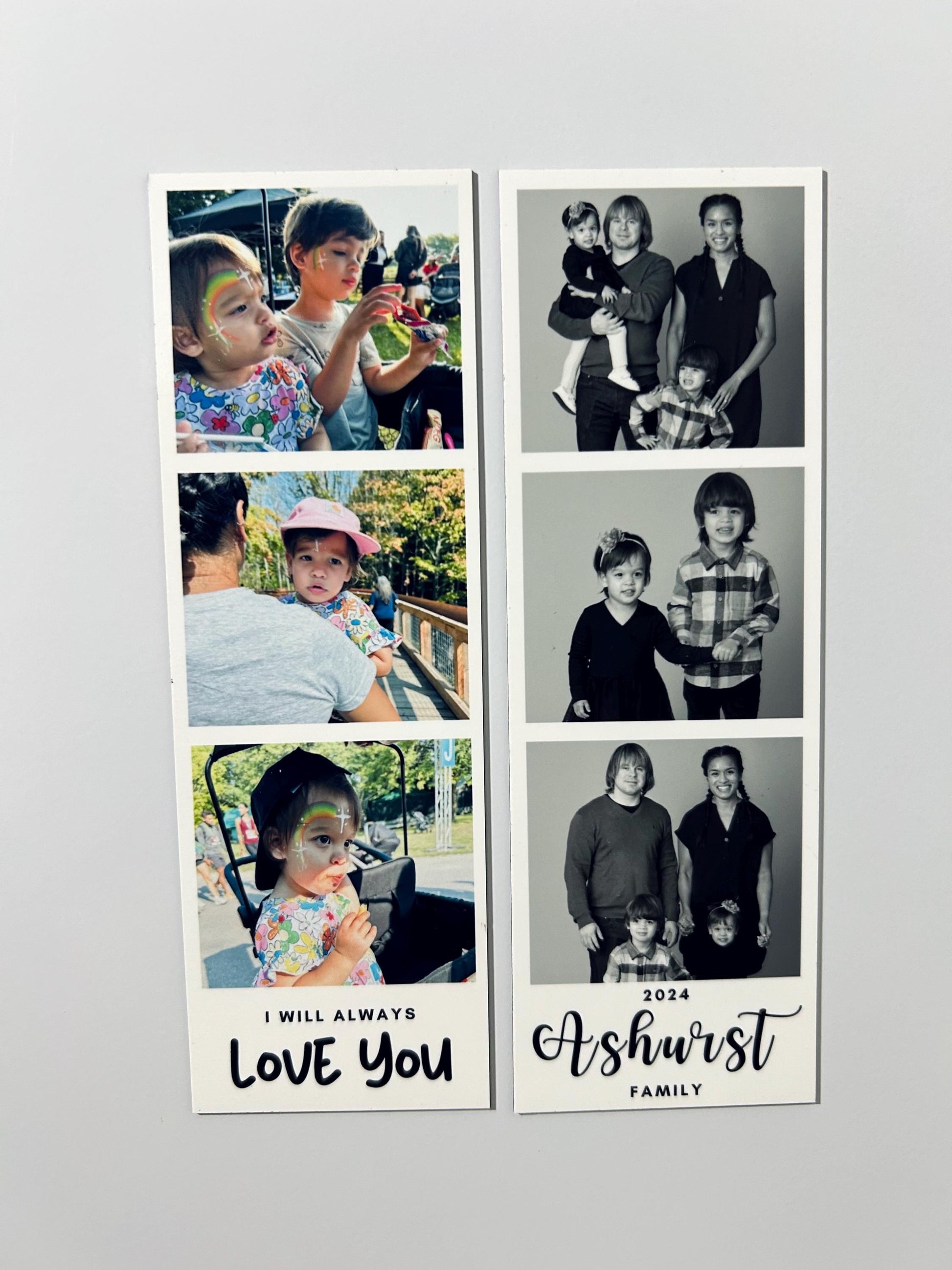 Custom Photo Strips Magnets, Photo Magnet, Photobooth, Custom Photos, Custom Photostrips, Photostrip Photo Magnetic, Gift Idea, Polaroid